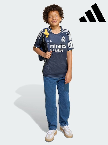 adidas Blue Real Madrid 25/26 Away Jersey (Y09042) | €80