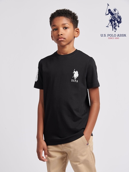 Negro - U.s. Polo Assn. Camiseta Player 3
