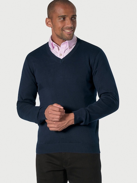 Brook Taverner V-Neck Jumper (Y09332) | R$ 545