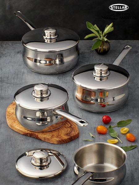 Stellar 1000 4 Piece Saucepan Set (Y09519) | 149 €