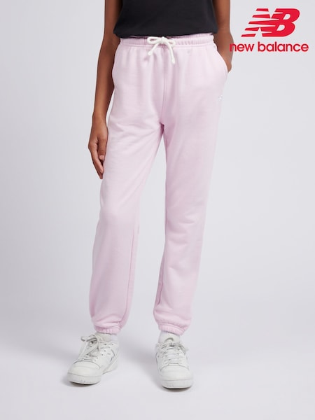 Rosa claro - New Balance French Terry Small Logo Joggers (Y09644) | 64 € - 76 €
