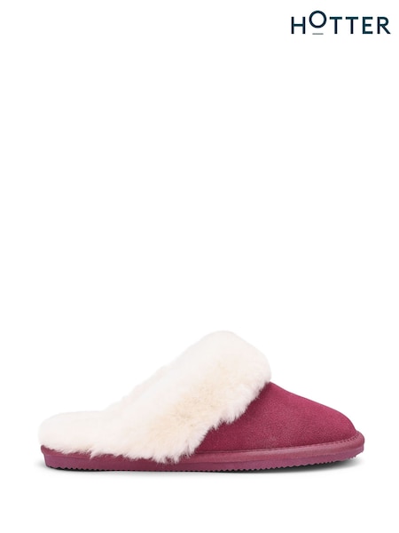 Hotter Purple Regular Fit Candy Slip-On Slippers (Y10008) | €69