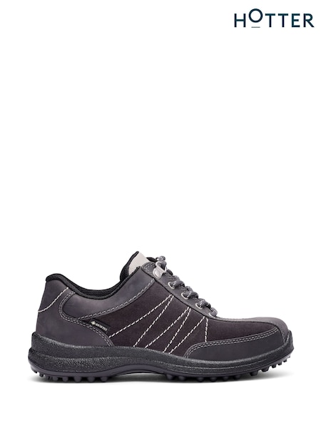 Hotter Grey Wide Fit Mist GTX Lace-Up Shoes (Y10091) | €138