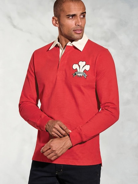 Brook Taverner Wales Heritage Pure Cotton Rugby Shirt (Y10108) | 85 €