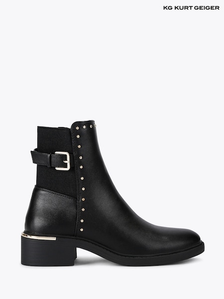 KG Kurt Geiger Black Stud Boots (Y10397) | €131