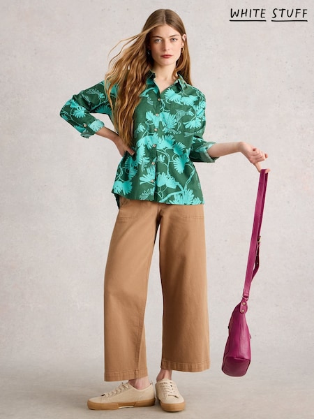 White Stuff Green Sophie Shirt (Y10561) | €69