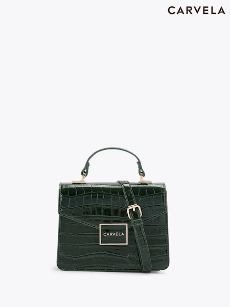 Carvela Green Jessica Top Handle Bag (Y10624) | €91