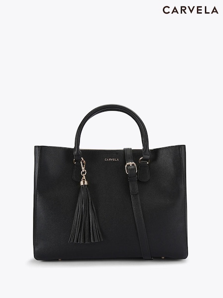Carvela Black Como Large Tote Bag (Y10625) | €131