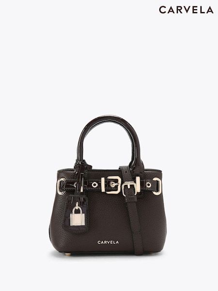 Carvela Maria Micro Belt Brown Bag (Y10642) | €91