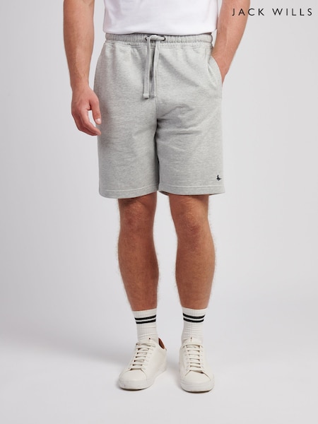 Jack Wills Grey Balmore Loopback Shorts (Y10705) | 148 QAR