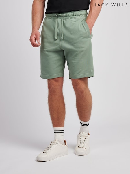 Jack Wills Green Balmore Loopback Shorts (Y10712) | 148 QAR