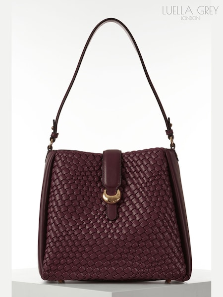 Luella Grey Luella Grey Purple Flora Weave Hobo Bag (Y10777) | € 170
