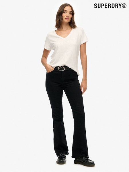 Superdry Cotton Mid Rise Flare Jeans (Y10808) | € 80