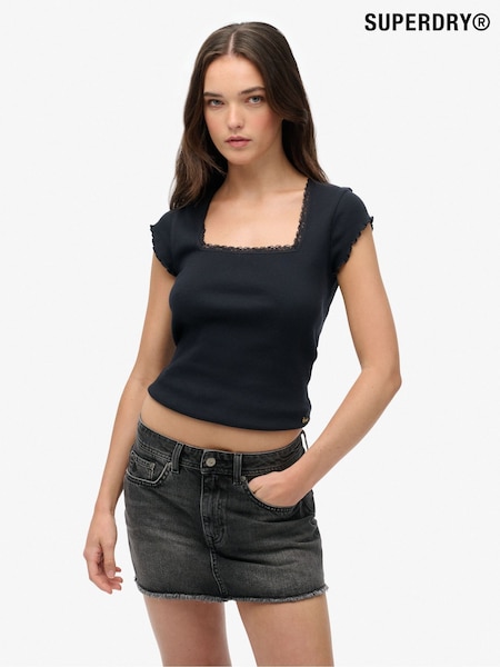 Superdry Denim Mini Skirt (Y10817) | R$ 445