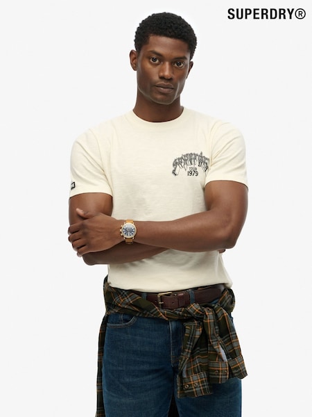 Superdry Biker Rock Relaxed T-Shirt (Y10836) | 43 €