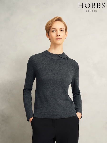 Cinza - Hobbs Talia Jumper (Y10938) | R$ 940