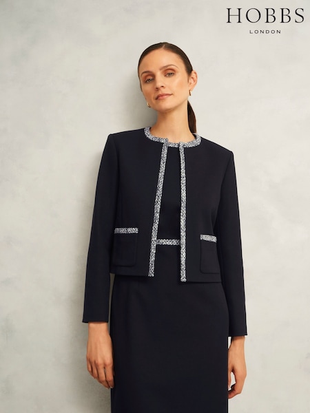 Hobbs Black Joyce Jacket (Y10940) | AED1,042
