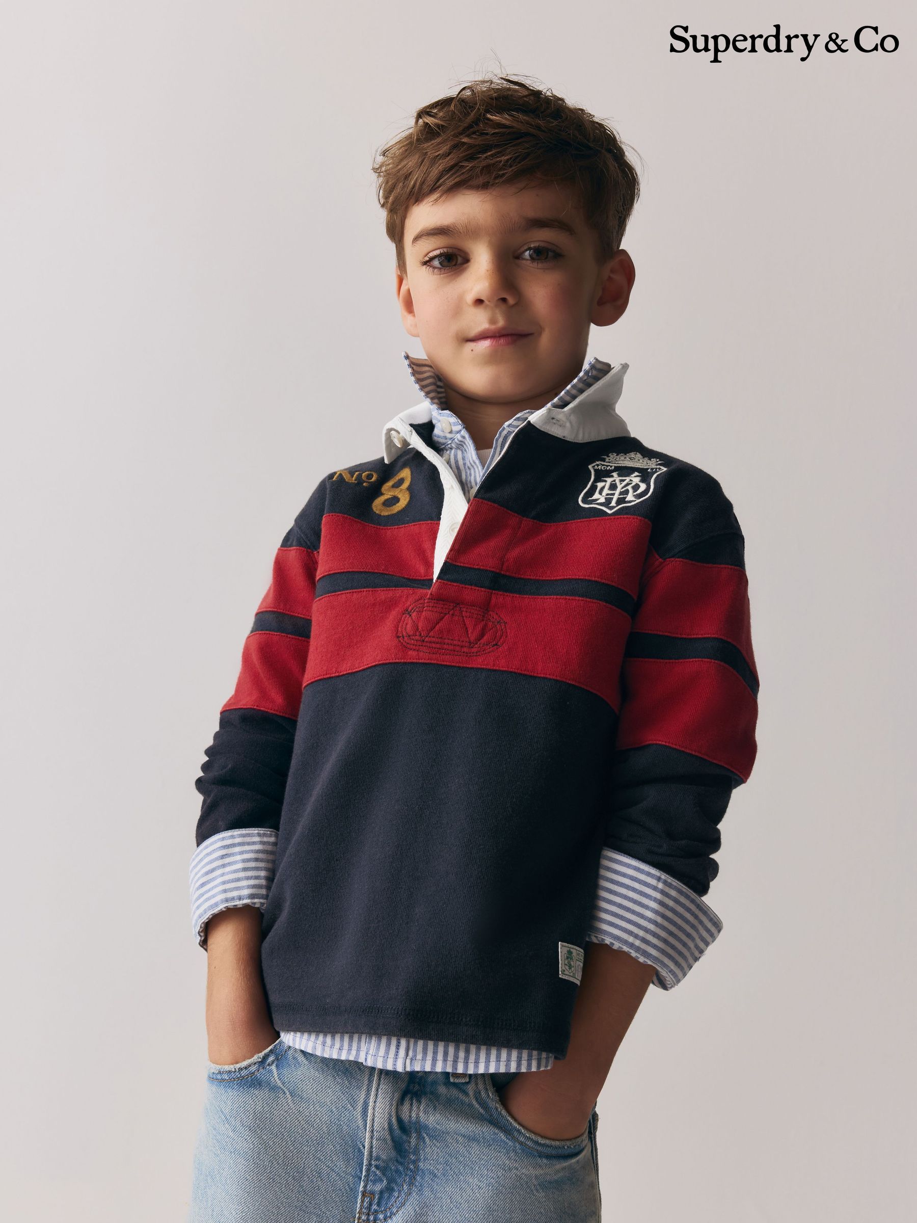 Boys' Rugby Shirts Blue Tops | Next South Africa