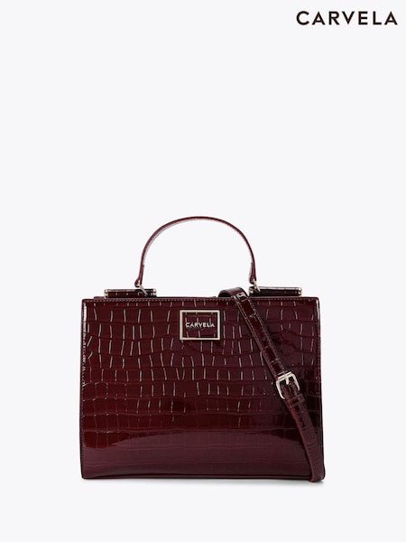Carvela Red Jessica Midi Tote 2 Bag (Y11215) | €158