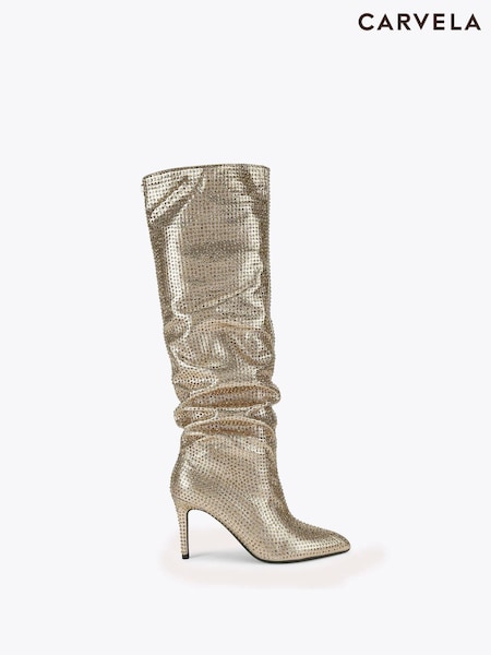 Castanho - Carvela Knee Boots (Y11247) | R$ 2.260