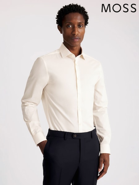 MOSS MOSS Slim Fit Natural Stretch Shirt (Y11279) | ‏204 د.إ.‏