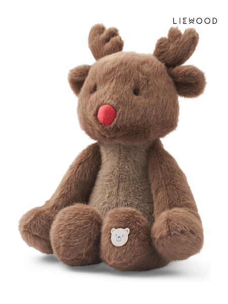 Liewood Berto Reindeer Brown Teddy Soft Toy (Y11324) | AED175