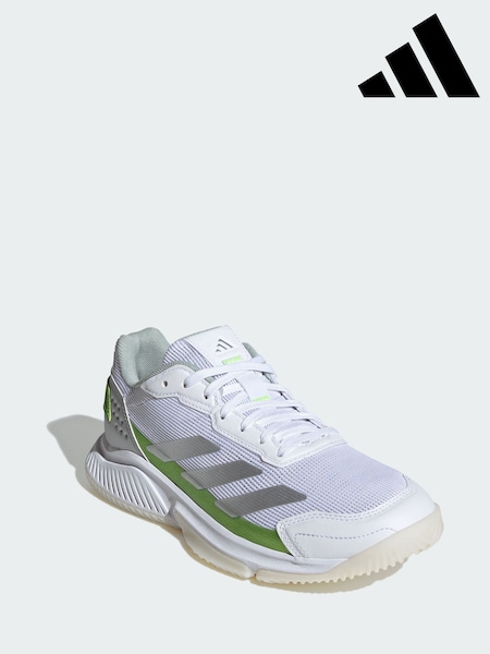 adidas White Courtquick Padel Shoes (Y12011) | €93