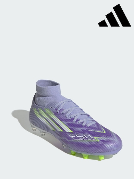 adidas Purple F50 Sparkfusion League Firm Ground/Artificial Grass Boots (Y12019) | R$ 840
