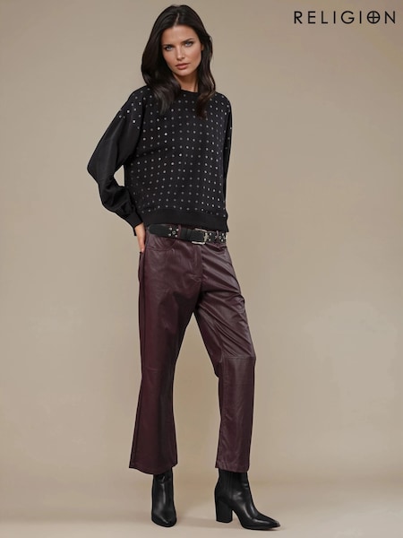 Religion Mila Long Sleeved Top With All Over Sequin Flowers (Y12187) | € 97