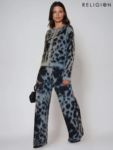 Religion Animal Erin Knitted Lounge Trousers In Jaquard (Y12193) | 396 QAR