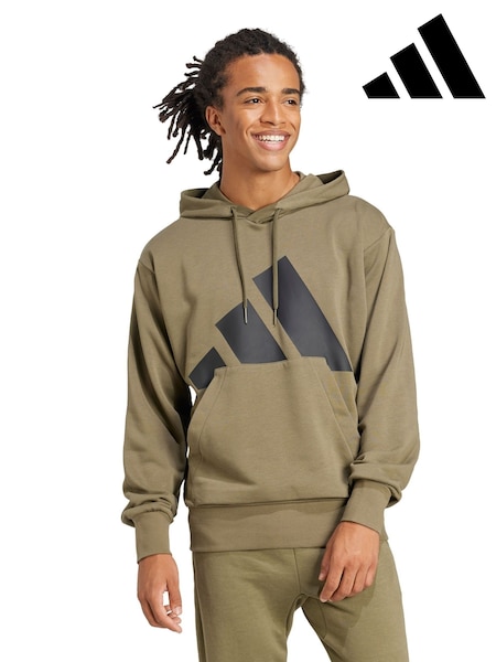 adidas Green Essentials Big Logo French Terry Hoodie (Y12246) | R$ 395