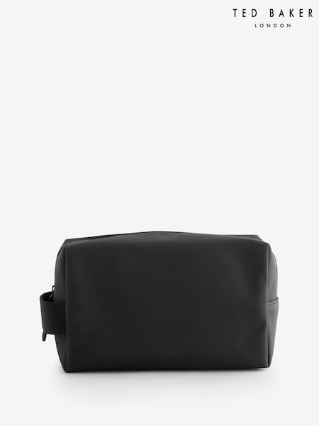 Ted Baker Black Ryon - Rubberised Pu Washbag (Y12281) | €52