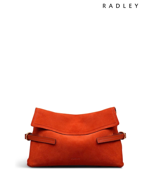 Radley Fleet Street Suede Medium Flapover Clutch (Y12330) | €253