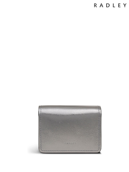 Radley Silver Chester Row Metallic Small  Card Holder (Y12340) | €75