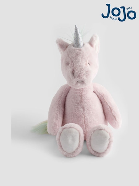 JoJo Maman Bébé Sparkles Unicorn Soft Toy Plushie - Medium (Y12361) | €26