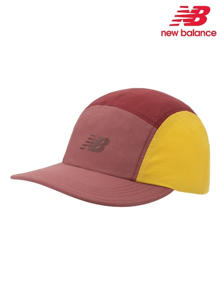New Balance Red 5 Panel Everyday Trainer Hat (Y12447) | AED146