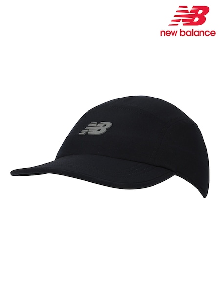 New Balance Black Women's 5 Panel Performance Hat (Y12451) | 114 QAR