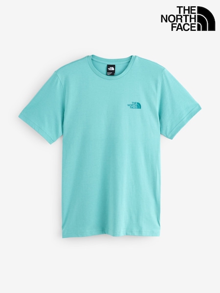 The North Face Chrome Blue The North Face Simple Dome T-Shirt (Y12682) | 119 QAR
