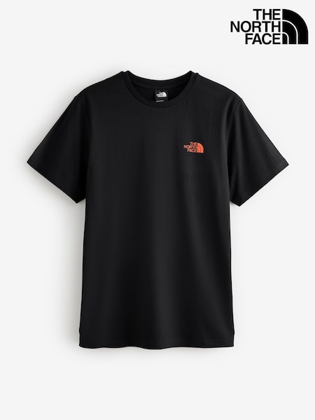 The North Face Black Simple Dome T-Shirt (Y12684) | €31