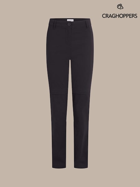 Craghoppers Kiwi Pro III Convertible Black Trousers (Y12803) | R$ 545