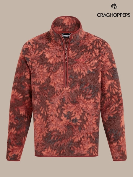 Craghoppers Red Tatton II Half Zip Fleece (Y12823) | €71