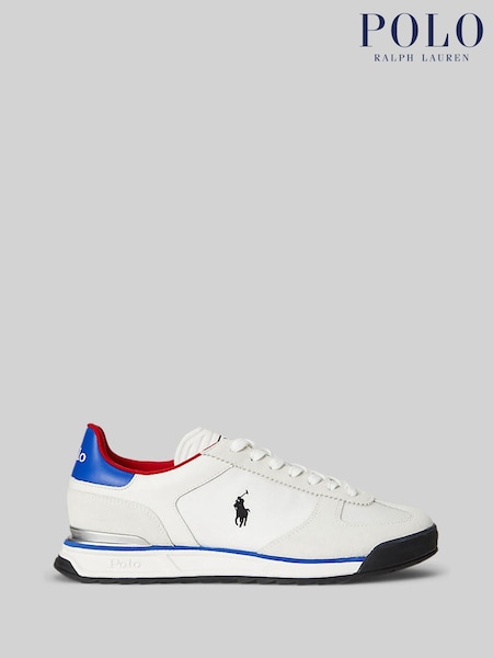 Polo Ralph Lauren Varick Suede Leather Mix Sport Trainers (Y12987) | 198 €