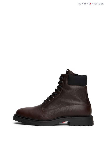 Tommy Hilfiger Lightweight Water Repellent Leather Boots (Y13004) | 241 €
