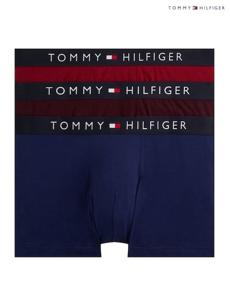 Tommy Hilfiger 3-Pack TH Original Logo Waistband Trunks (Y13031) | R$ 385
