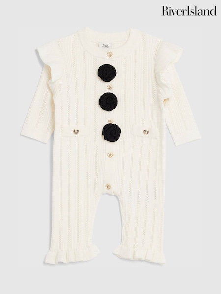 River Island Pointelle Romper (Y13273) | 41 €