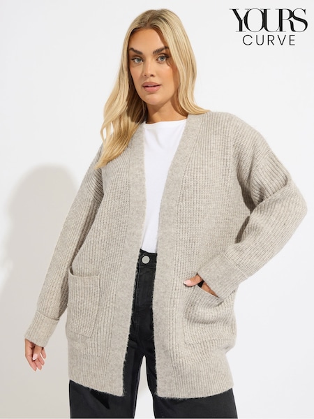 Yours Curve Natural Soft Touch Turn Up Jumper (Y13507) | €43