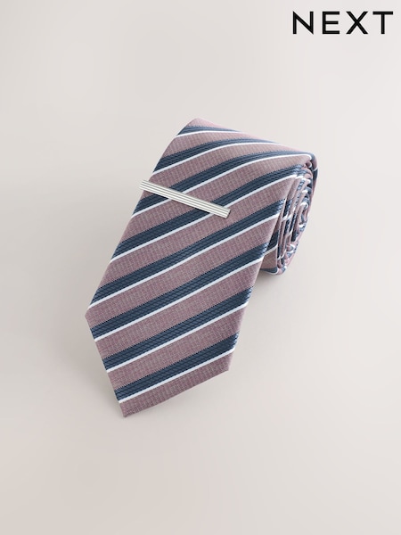 Pink Pattern Tie (Y13805) | kr214