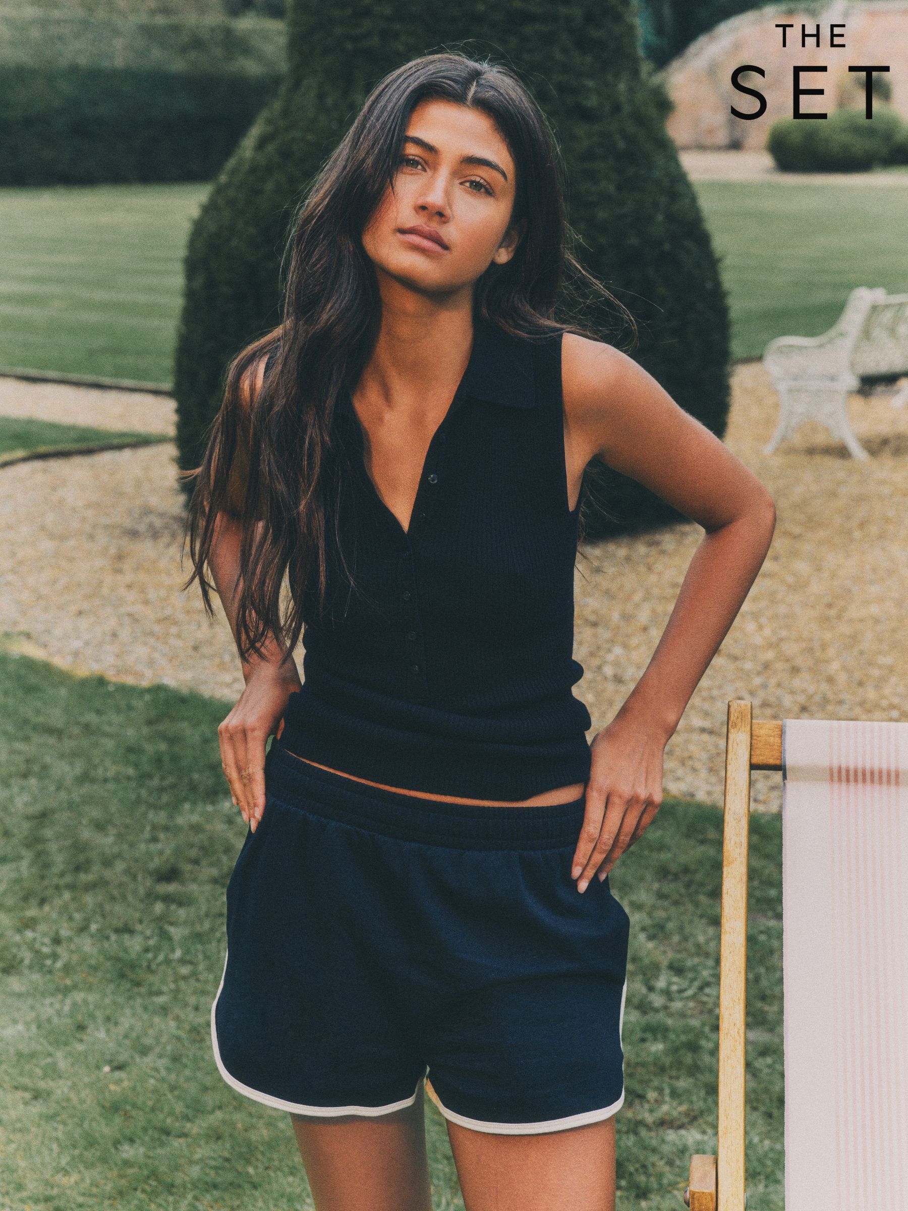 Blue Stripe Casual Knitted Tops | Next Oman