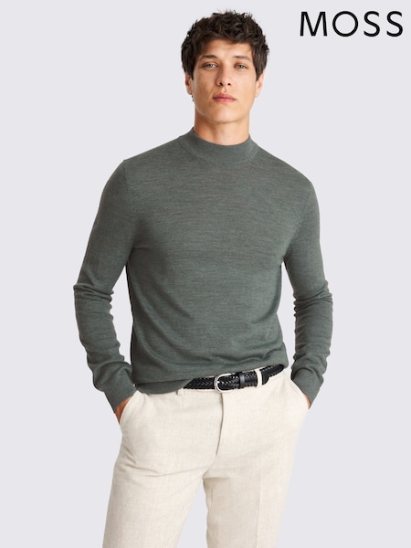 MOSS Blend Mock Neck Jumper (Y14348) | €80