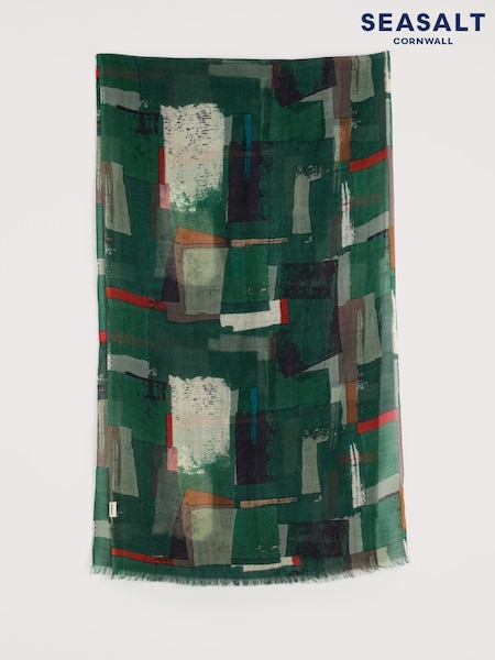 Grün - Seasalt Cornwall Pretty Printed Scarf (Y14645) | 45 €